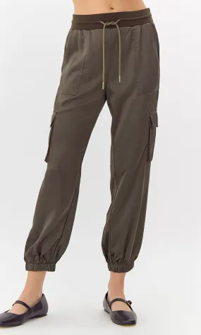 Willa Drawstring Cargo Joggers