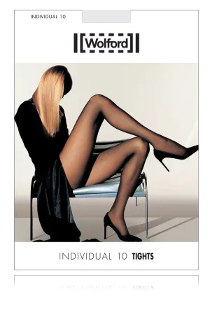 WOLFORD INDIVIDUAL 10 Sheer Tights Cocoa 4023