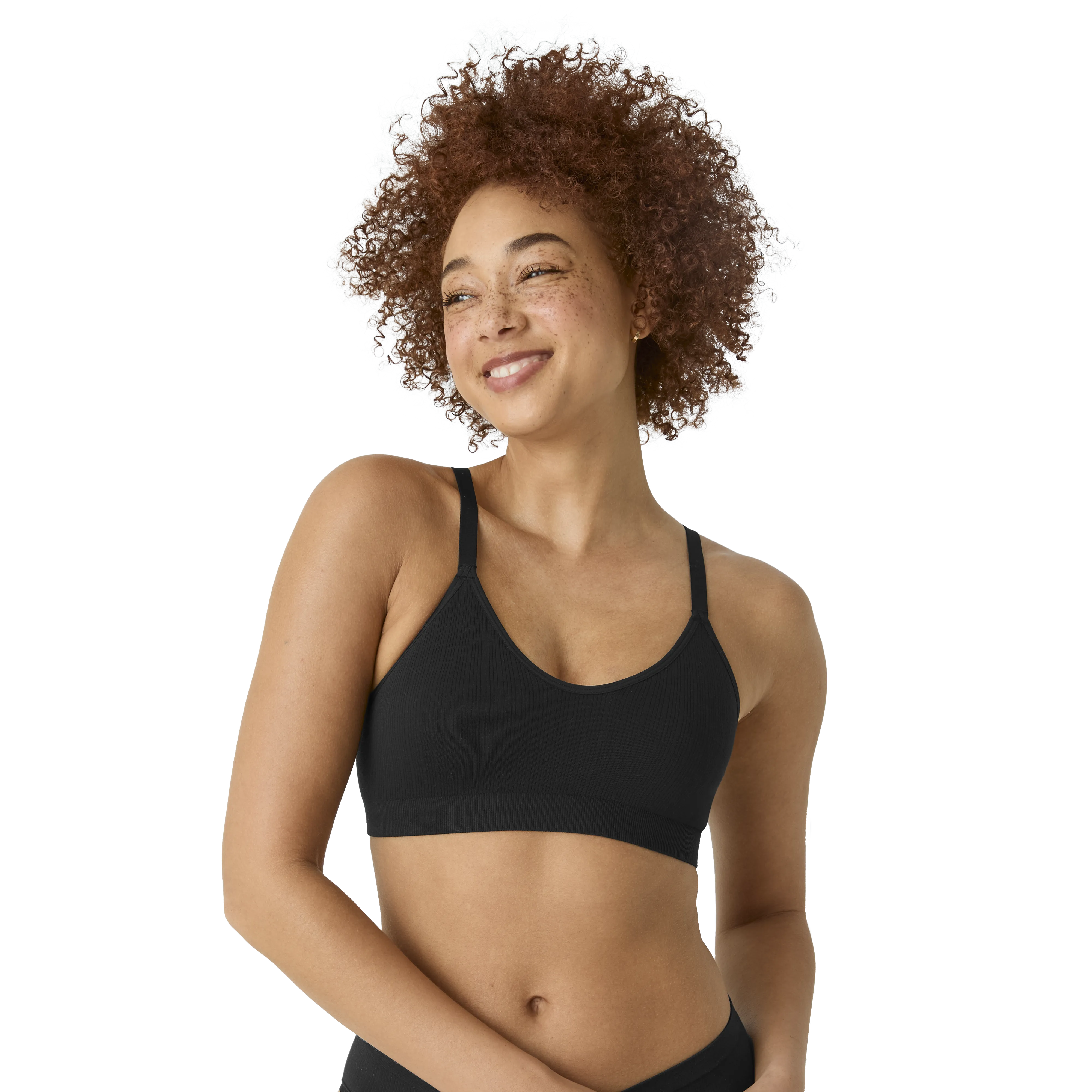 Women's Seamless Scoop Bralette   Brief