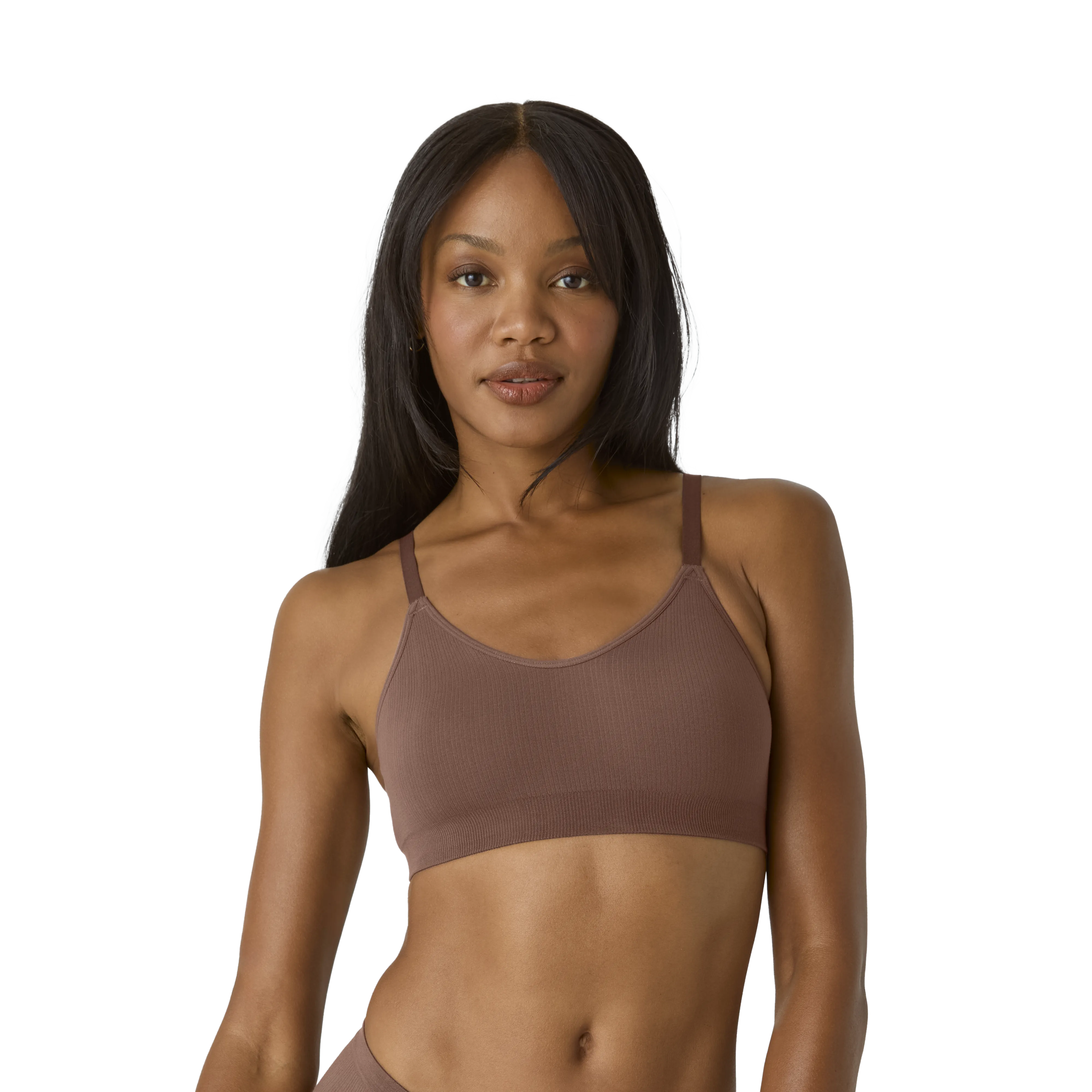 Women's Seamless Scoop Bralette   Brief