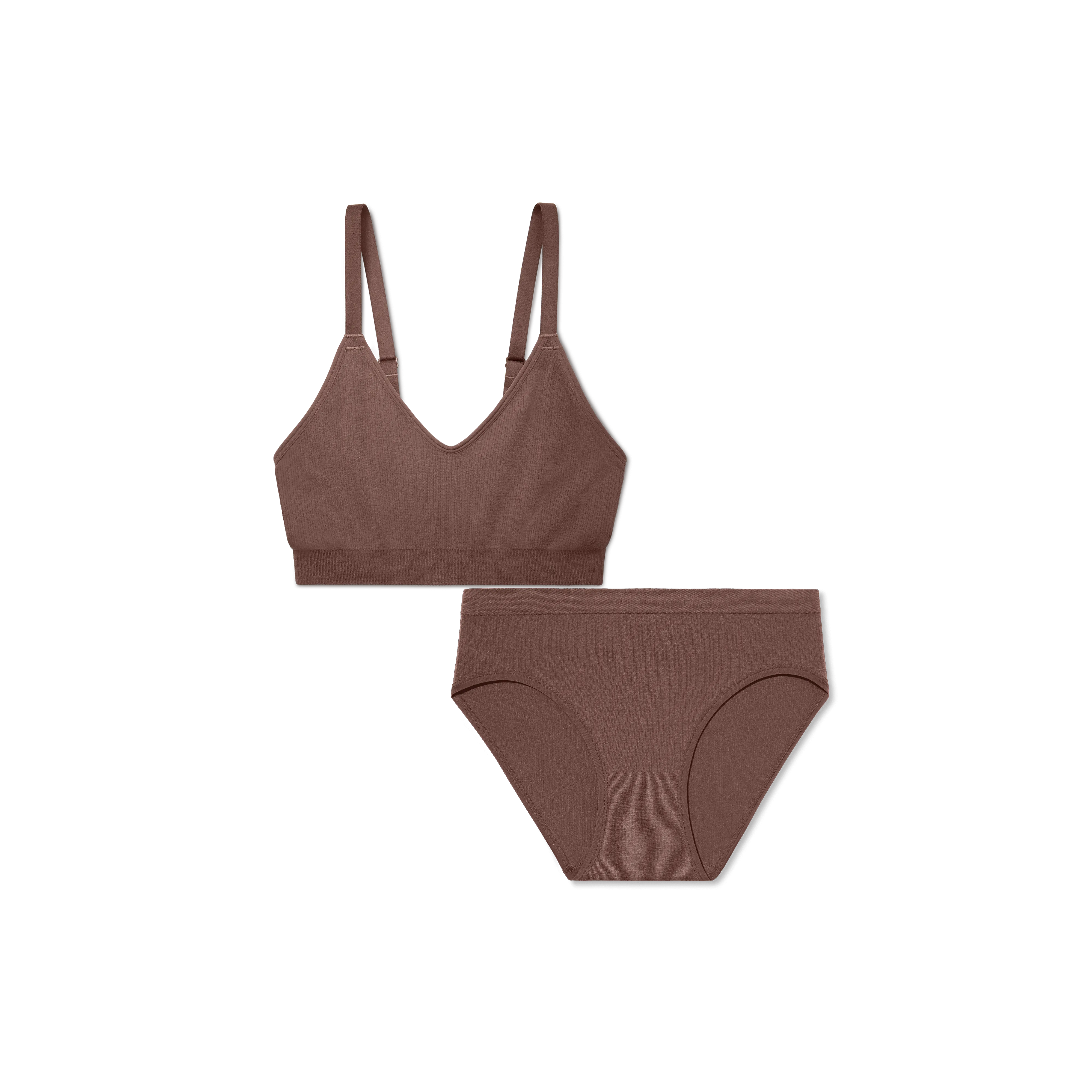 Women's Seamless Scoop Bralette   Brief