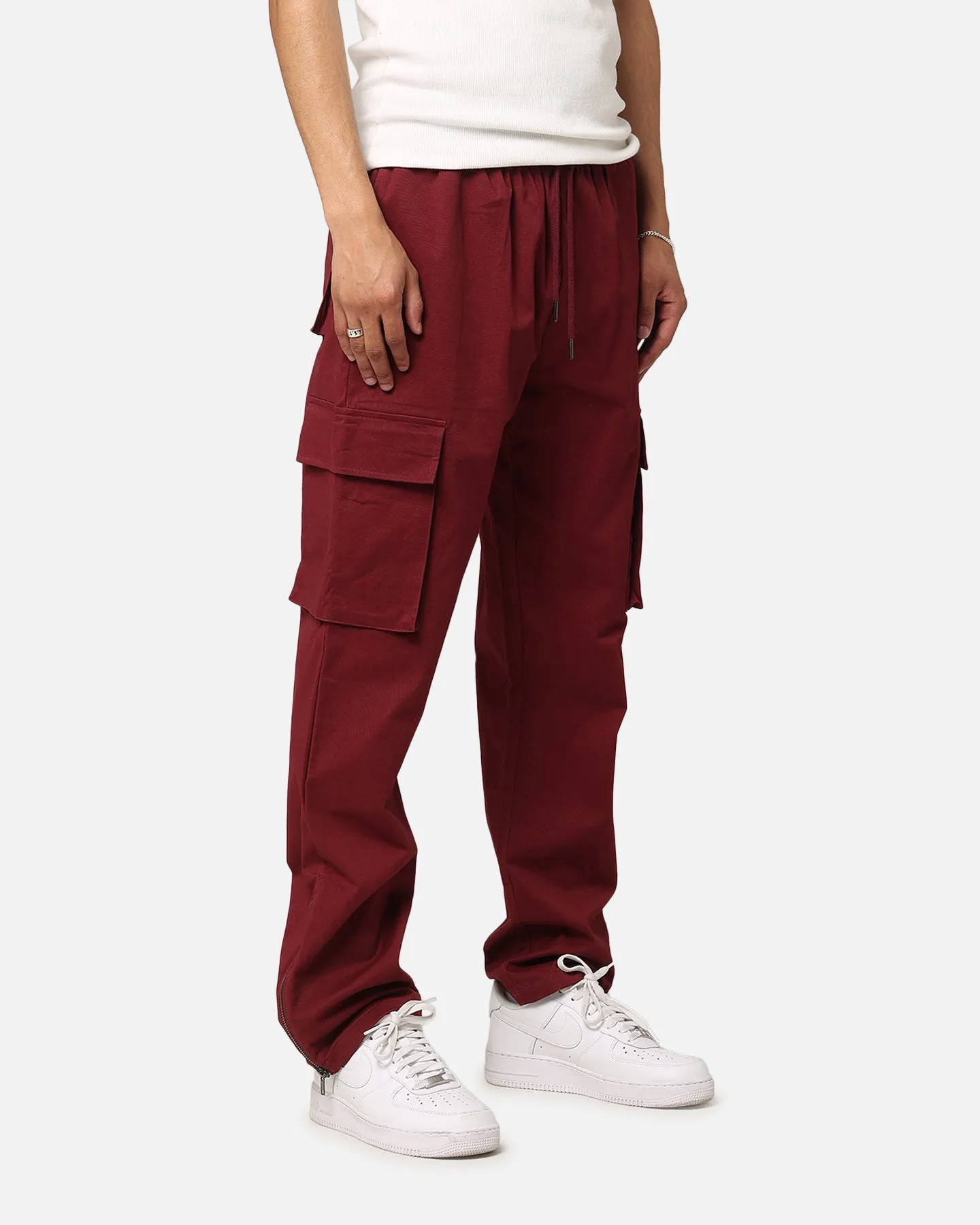 XXIII Carl Cargo Pants Maroon