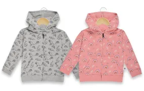 Zipper Jacket Combo of 2- Dino Tales and Rainbow Land