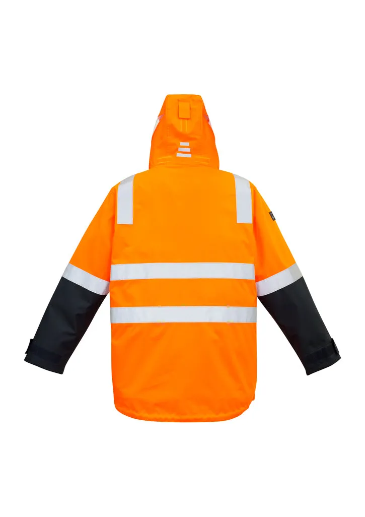 ZJ532 Syzmik Mens Hi Vis 4 In 1 Waterproof Jacket